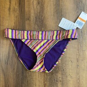 NWT Lucky Brand Hipster Bikini Swim Bottom Size S